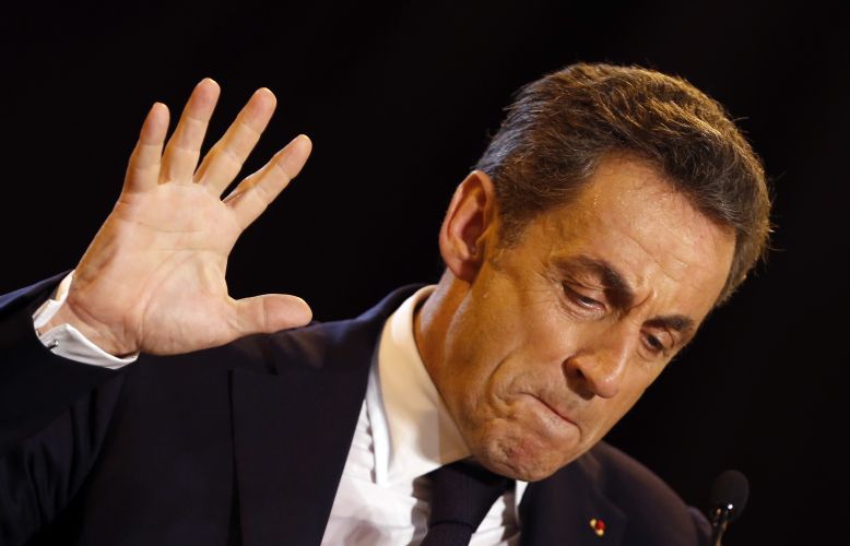 Николя Саркози попрощался с избирателями.