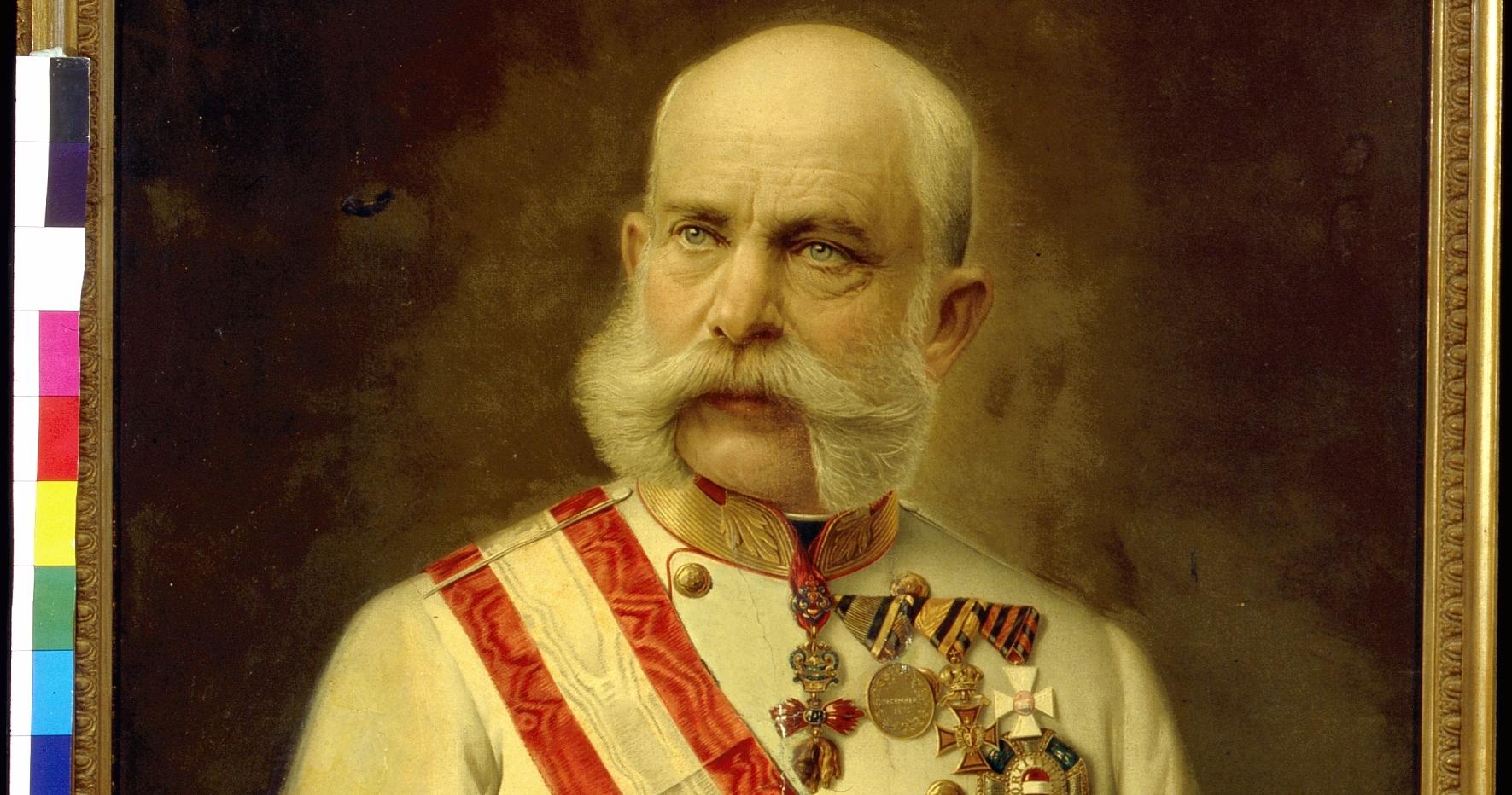 Император Франц Иосиф. Портрет 1914 года.