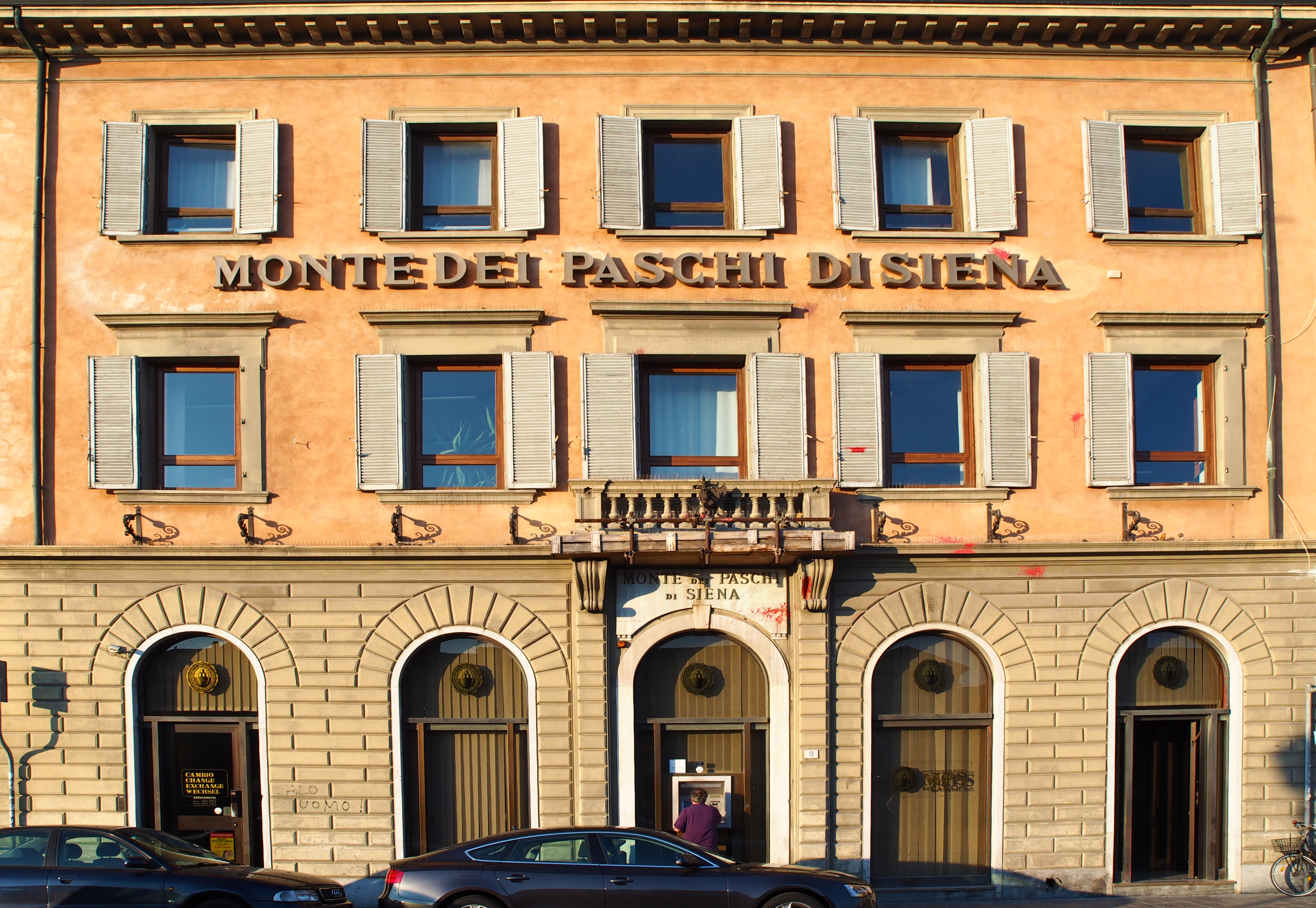 Историческое здание банка Monte dei Paschi di Siena. Источник: https://www.wikimedia.org